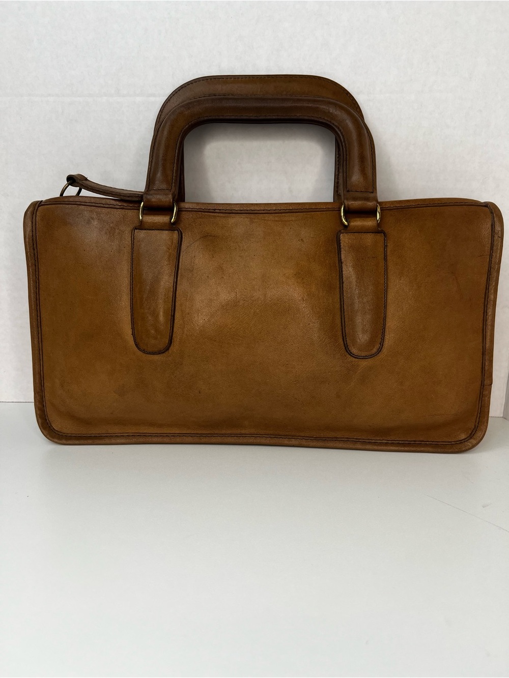 Vintage Coach Compact Slim Satchel